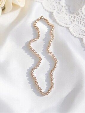 Vintage Faux Pearl Necklace